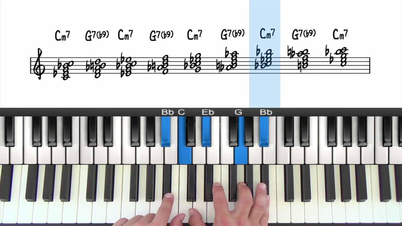 How To Play Block Chords Jazz Piano The 4 Way Close Shearing.