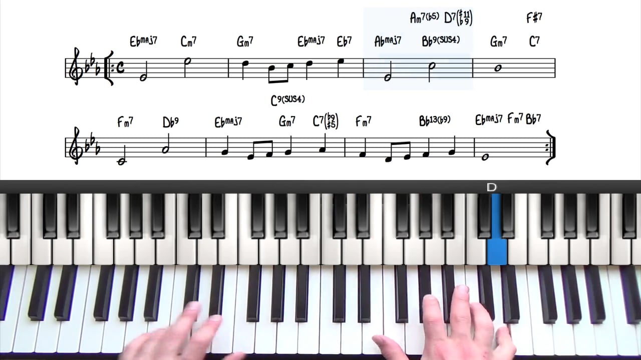 Over The Rainbow Harmonic Analysis Jazz Theory Discussion Pianogroove Community